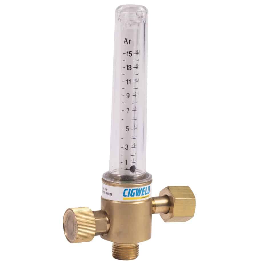 CutSkill Argon/CO2 0-15 LPM Flowmeter. 5/8 UNF connections